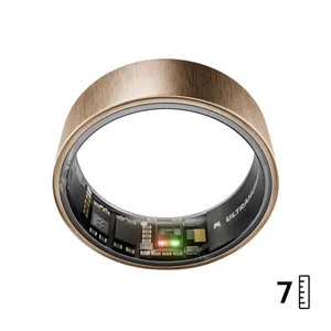 ULTRAHUMAN Ring Air - Smart Ring für Frauen und Männer - Schlaf -und Fitness Tracking Wearable - Herzfrequenz - Smartring Rose Gold Größe 7