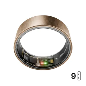 ULTRAHUMAN Ring Air - Smart Ring für Frauen und Männer - Schlaf -und Fitness Tracking Wearable - Herzfrequenz - Smartring Rose Gold Größe 9