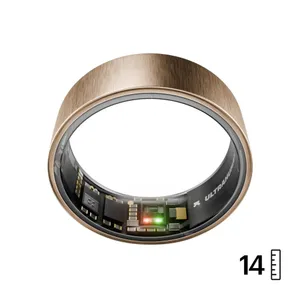 ULTRAHUMAN Ring Air - Smart Ring für Frauen und Männer - Schlaf -und Fitness Tracking Wearable - Herzfrequenz - Smartring Rose Gold Größe 14