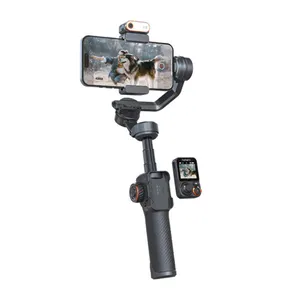 Hohem iSteady M7 Premium AI-Tracking Gimbal mit abnehmbarer Fernbedienung Schwarz