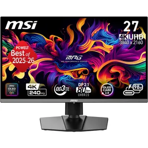 MSI MPG 272URXDE 26.5 Zoll 4K (UHD) QD-OLED Panel 16:9 240 Hz Gaming Monitor