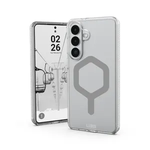 UAG Urban Armor Gear Plyo Case mit Magnet-Modul für Samsung Galaxy S26+ ice (transparent)/silber