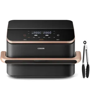 COSORI DualBlaze TwinFry 10 Liter Heissluftfritteuse CAF-TF101S-AEUR schwarz
