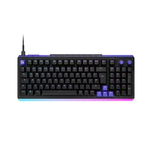 Logitech G512 X 98 Gaming-Tastatur | Magnetische Analog-Switches, Rapid Trigger, 8K Hz & RGB, Schwarz