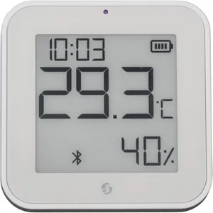 Shelly Blu ZB H&T Display white Temperatur- & Feuchtigkeitssensor Bluetooth Zigbee weiß