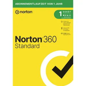 Norton 360 Standard 10GB | 1 Gerät | Download & Produktschlüssel
