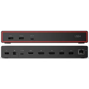 Lenovo ThinkPad USB4 Dock 5000 – Universal Dock mit USB4, 4K und 100-W-Ladefunktion, 135 W Netzteil