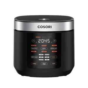 Cosori Multi-Cooker Chef Edition Reiskocher 5 l 970 W Schwarz Silber