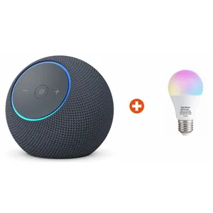 Bundle: Amazon Echo Dot Max (2025) WLAN- und Bluetooth-Lautsprecher mit Alexa Graphit + Shelly Multicolor Bulb E27 Gen3