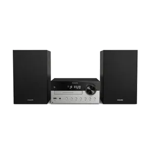 Philips TAM4205M2/12 Heim-Audio-Mikrosystem mit CD USB BT schwarz/silber