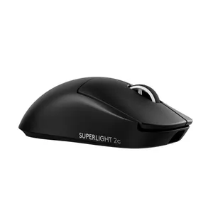 Logitech G PRO X Superlight 2c Schwarz Gaming Maus, kompakt, kabellos, 2.4 GHz Empfänger, 8000 Hz Signalrate, 44K Hero 2 Sensor 