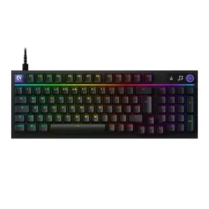 Logitech G G316 X 98 mechanische Gaming-Tastatur – 8.000 Hz, Hot-Swap, LIGHTSYNC RGB, LED-Display, Schwarz