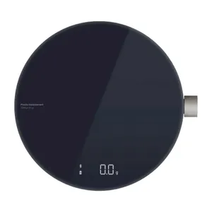 HOTO QWCFC001 Smart Kitchen Scale Küchenwaage mit Bluetooth-App LED-Display und 3 kg Tragkraft