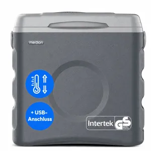 Medion MD370030 TC30 Kühlbox Kühl und Warm 35L Kapazität 5V USB, 12V -220-240V grau