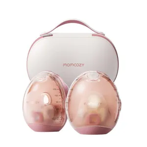 Momcozy Air 1 Mobile Milchpumpe, Doppel, mit Akku, Aufbewahrungsbox/Ladecase
