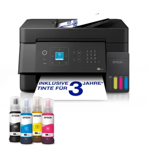 EPSON EcoTank ET-4900 Multifunktionsdrucker Scanner Kopierer Fax LAN WLAN 60€ Cashback