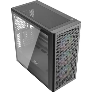 Cooler Master Elite 502 Gaming PC Gehäuse Midi-Tower Schwarz