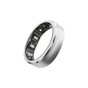 RingConn Smart Ring Gen3 für Frauen und Männer - gebürstetes Silber Größe 7