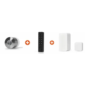 Bundle: Nuki Smart Lock Pro (221147) + Nuki Keypad 2 NFC (221197) + Nuki Door Sensor (220648)