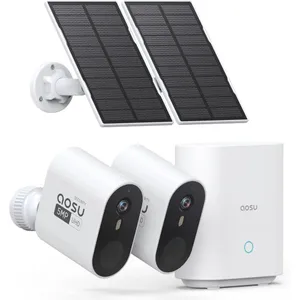 AOSU Smart Security SolarCam System Max-2 Cameras