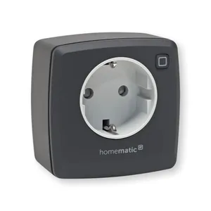 Homematic IP Dimmer-Steckdose – Phasenabschnitt anthrazit HmIP-PDT-A