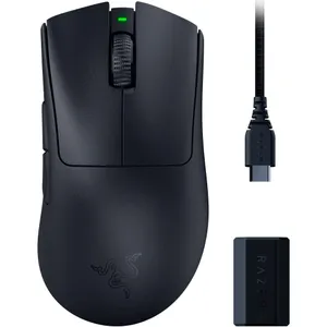 Razer DeathAdder V3 Pro Gaming-Maus Schwarz kabelgebunden / kabellos (Funk)