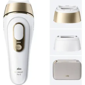 Braun Haarentferner Silk expert Pro 5 PL5210 IPL Weiß/ Gold