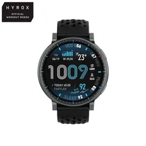 Amazfit Balance 2 XT 47 mm Smartwatch Black mit AMOLED, GPS & HYROX-Modus