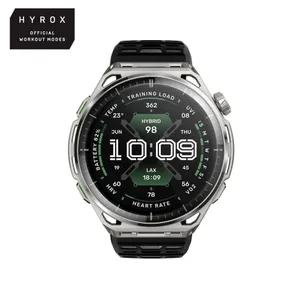 Amazfit Balance 3 51 mm Smartwatch Stainless Steel mit AMOLED, Saphirglas, Dual-Band-GPS, 10 ATM, Golf- und HYROX-Modus