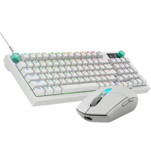 Logitech G Gaming Set G316 X 98 & G305 X SUPERLIGHT – RGB Tastatur + Wireless Gaming Maus, Weiß