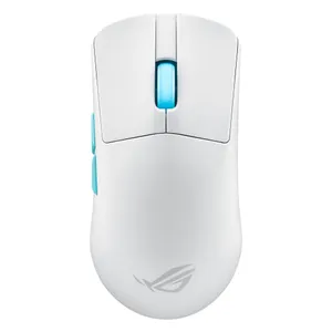 ASUS ROG Harpe Ace Aim Lab Edition Gaming Maus kabellos | 54 g Ultra-Leicht | 36.000 DPI AimPoint Sensor | Tri-Mode Wireless | Esports Maus für FPS-Gaming, Weiß