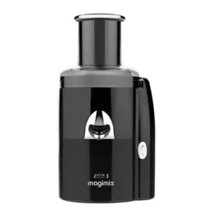 Magimix Juice Expert 3 Entsafter & Zentrifugal-Entsafter 2-in-1 400W Full Black mit XXL-Einfüllschacht