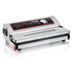 Magic Vac Jumbo 30 Evo V772PK2 Profi Vakuumiergerät Edelstahl mit Doppelpumpe und 30 cm Schweißleiste