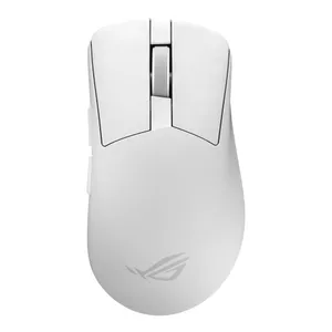 ASUS ROG Gladius IV Ace Gaming-Maus Weiß, 65.000 DPI, 8K Wireless, Bluetooth 6.0, USB-C, ultraleicht 56 g, ergonomisch