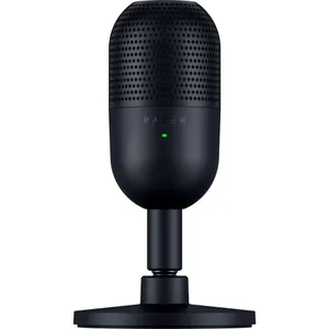 Razer Seiren V3 Mini USB-Mikrofon Schwarz | 14-mm-Kondensatorkapsel, Supernierencharakteristik, Tap-to-Mute, 96 kHz, Plug & Play