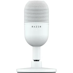 Razer Seiren V3 Mini USB-Mikrofon Weiß | 14-mm-Kondensatorkapsel, Supernierencharakteristik, Tap-to-Mute, 96 kHz, Plug & Play