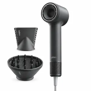 Laifen Air Pro High-Speed Haartrockner 115.000 U/min, Diffusor, Smart Temperature Control; schwarz