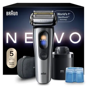 Braun NEVO 1100cc Rasierer Herren silber