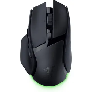 Razer Basilisk V4 HyperSpeed kabellose Gaming-Maus – 33K Sensor, HyperScroll, Bluetooth, Chroma RGB, Schwarz