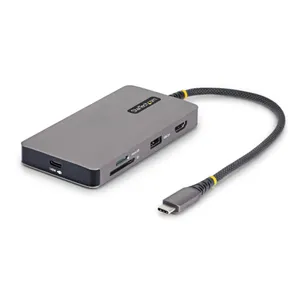 StarTech.com 9-in-1 USB-C Multiport Adapter | 4K 60 Hz HDMI | 140 W PD | USB 10 Gbit/s | Gigabit LAN | SD/microSD