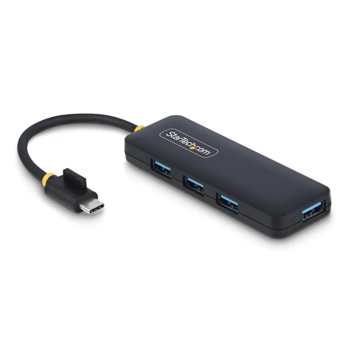 StarTech.com 4-Port USB-C Hub 4x USB-A USB 3.2 Gen 1 (3.1 Gen 1), ohne Netzteil