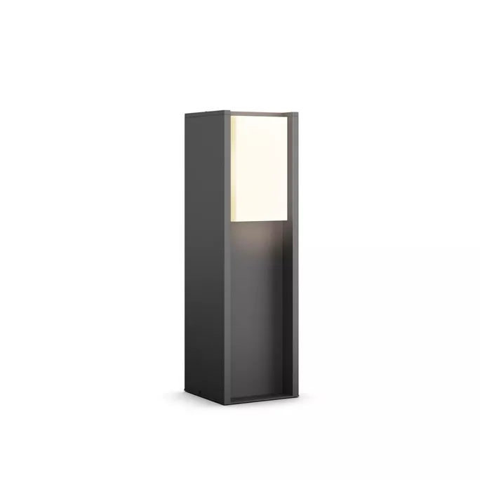 Philips Hue White Turaco Outdoor Sockelleuchte schwarz