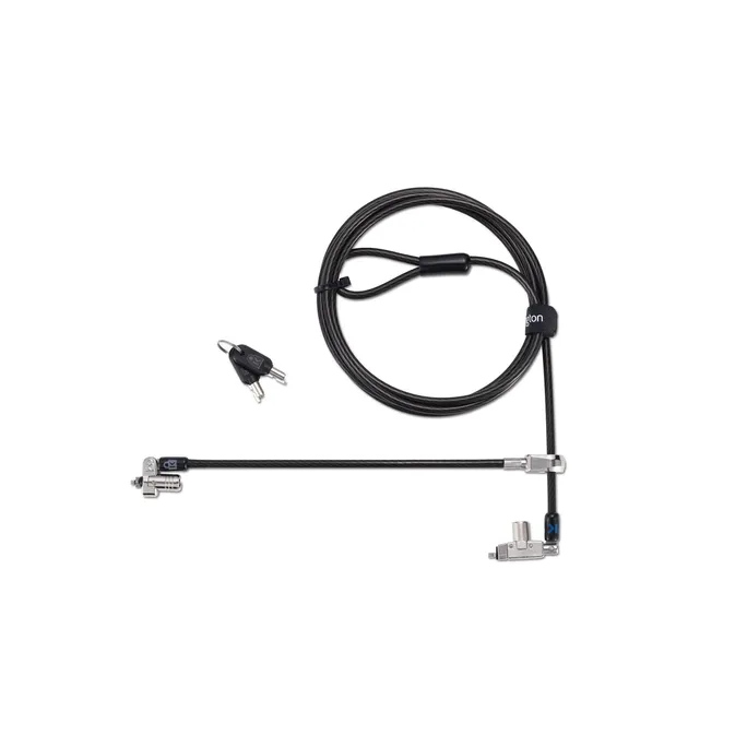 Kensington Slim N17 2.0 Laptopschloss mit zwei Schließköpfen - Single Keyed - 25er Pack