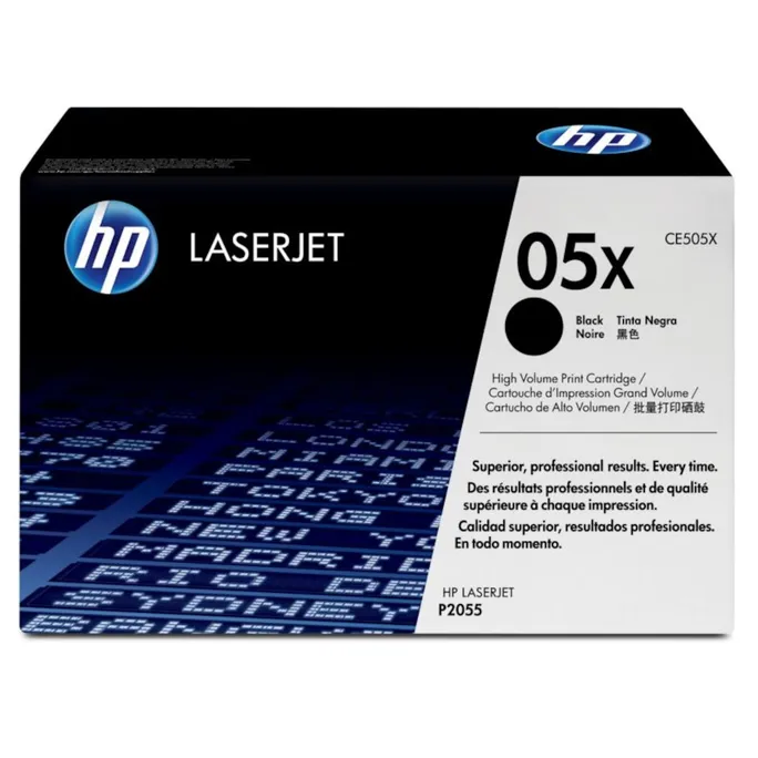 HP CE505X / 05X Original Toner Schwarz für ca. 6.500 Seiten