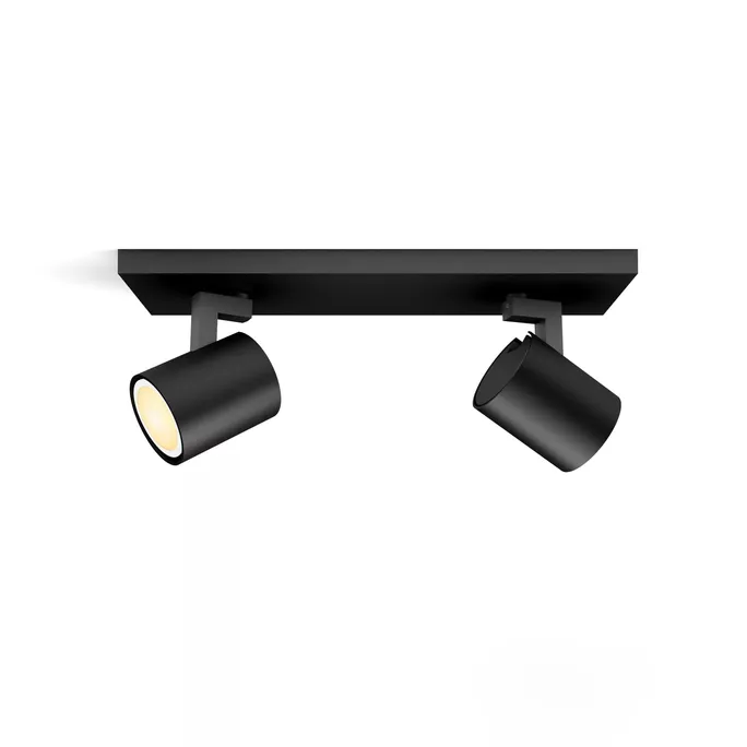 Philips Hue White Ambience Runner Doppelspot schwarz