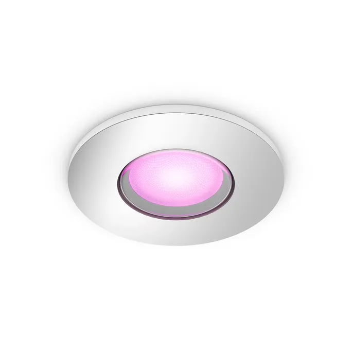 Philips Hue White and Color Ambiance Xamento Einbauspot silber