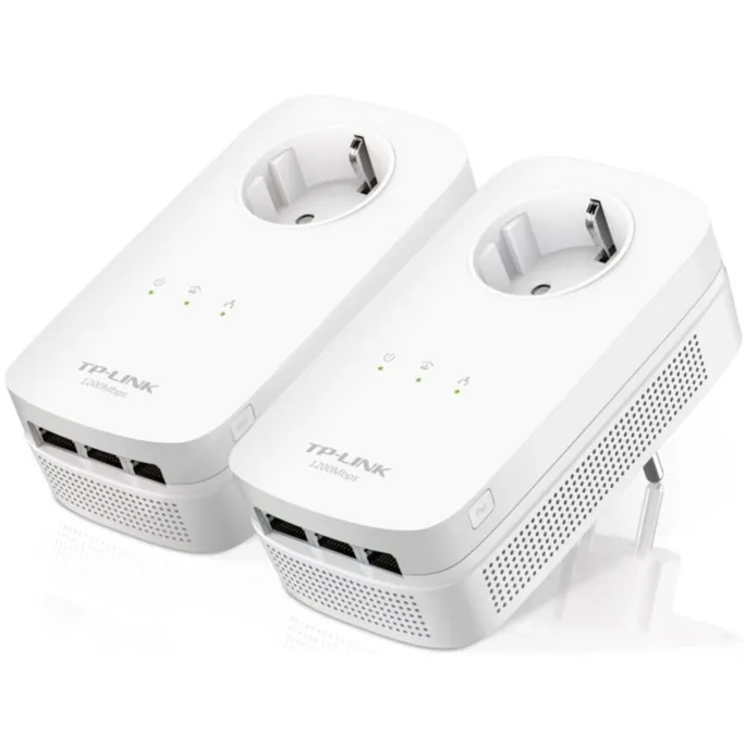 TP-LINK TL-PA8030P KIT AV1300 2er Kit (1300Mbit Powerline, 3xGB LAN, Steckdose)
