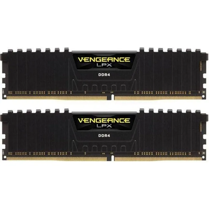 16GB (2x8GB) Corsair Vengeance LPX schwarz DDR4-2400 RAM CL16 (16-16-16-39)