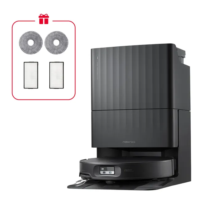 Roborock Qrevo Edge 2X Saugroboter Schwarz