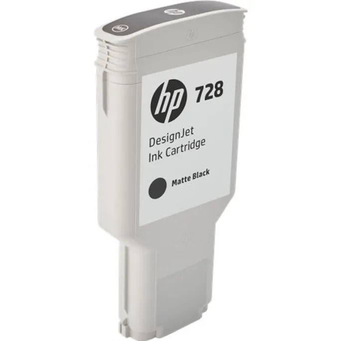 HP 728 Original Druckerpatrone mattschwarz 300ml F9J68A